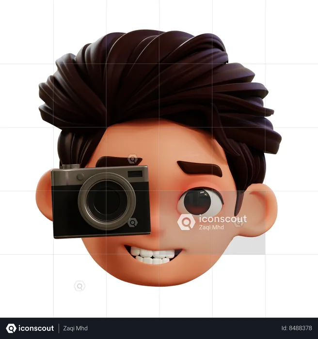 Prendre une photo Emoji 3D Icon