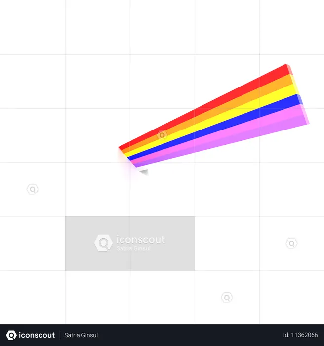 Prism Effect  3D Icon