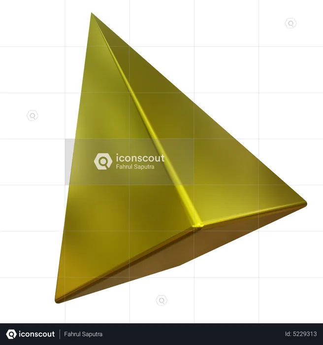 Prism Shape  3D Icon