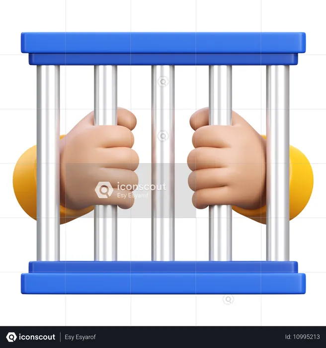 Prison  3D Icon