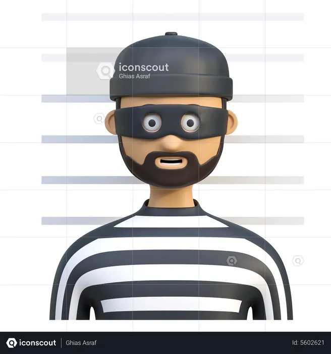 Prisonnier  3D Icon