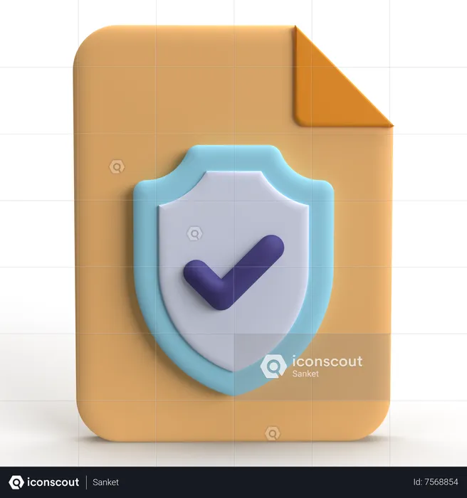 Privacy Policy  3D Icon