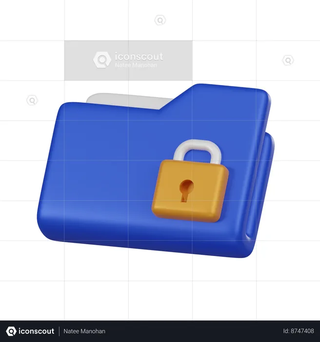 Private Folder  3D Icon
