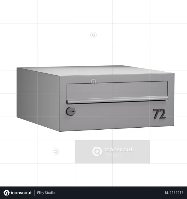 Private Mailbox  3D Icon