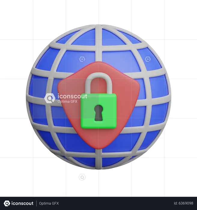 Private Network  3D Icon