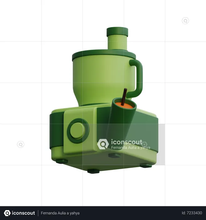 Procesador de alimentos  3D Icon
