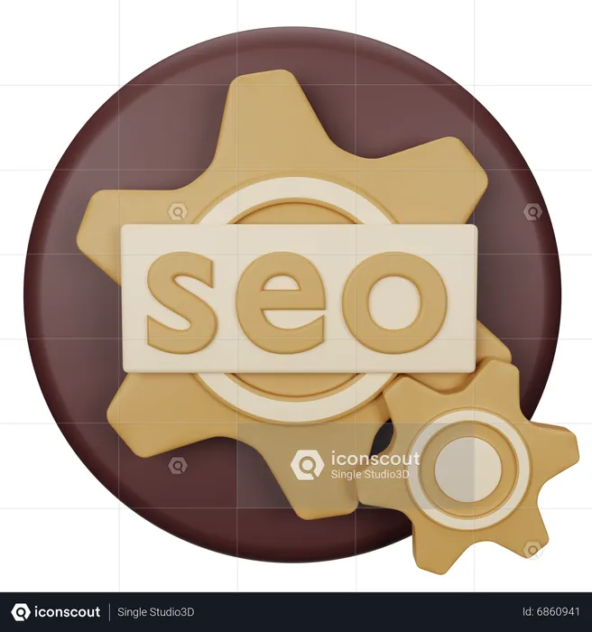 Processo de SEO  3D Icon