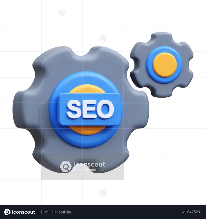 Processus de référencement  3D Icon