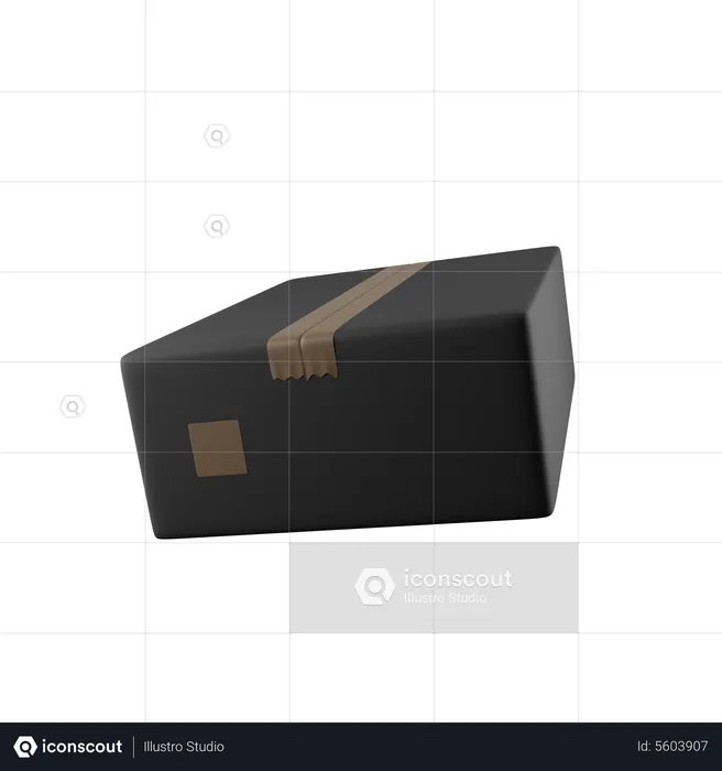Product Box  3D Icon