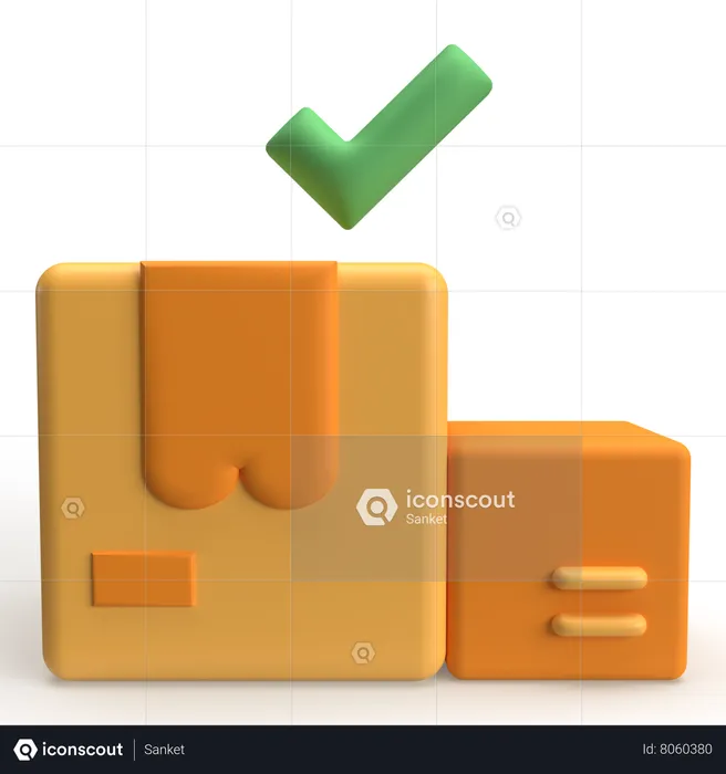 Product Check  3D Icon