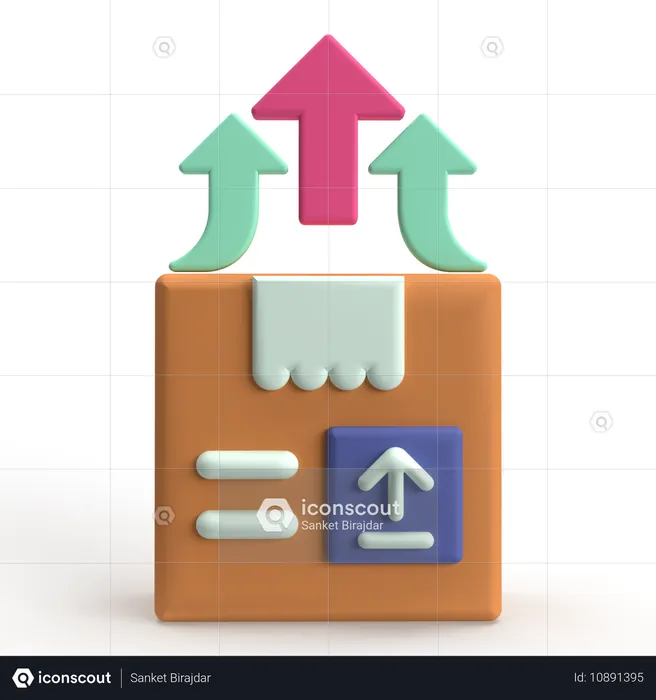 Product Growth  3D Icon