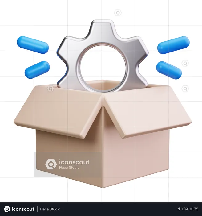 Product Management  3D Icon