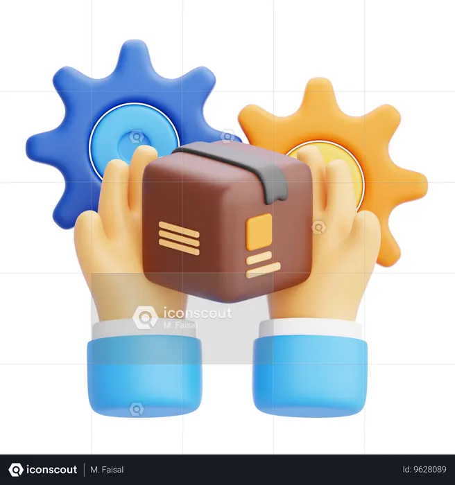 Product Management  3D Icon