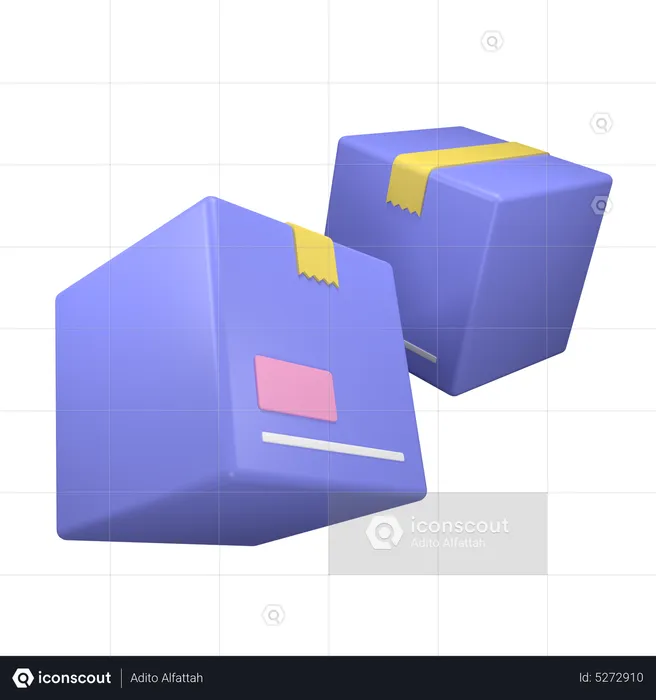 Product Parcel  3D Icon