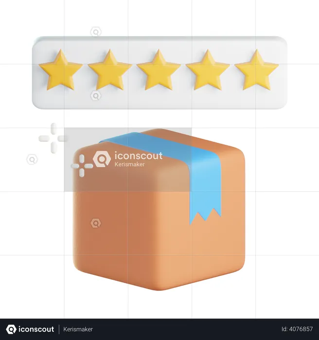 Product Rate  3D Icon