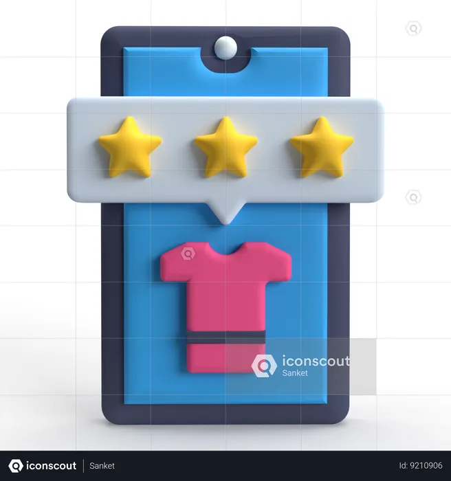 Product Rating  3D Icon