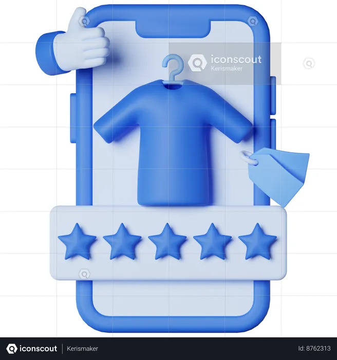 Product Rating  3D Icon