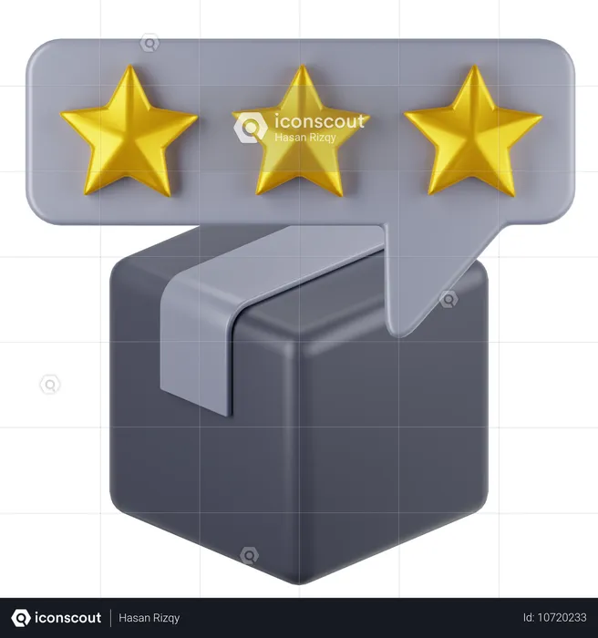 Product Rating  3D Icon