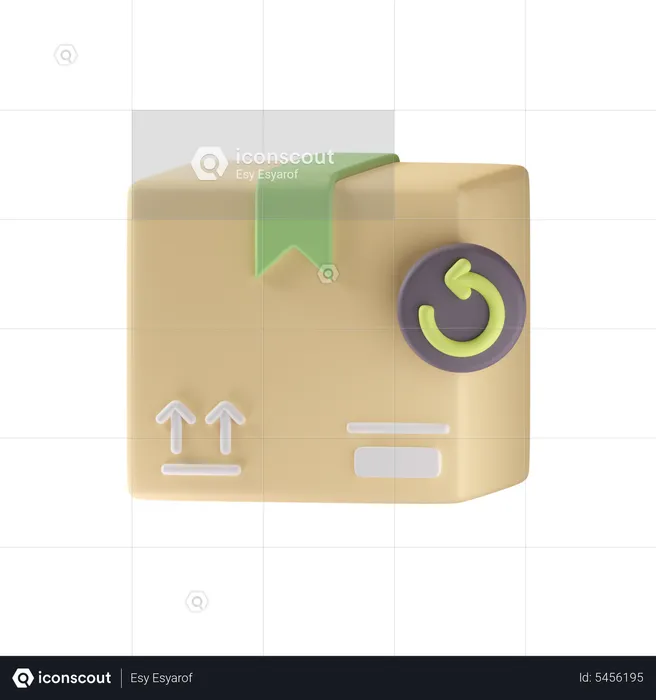 Product Return  3D Icon