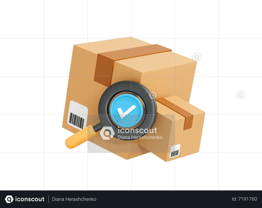 Product Search  3D Icon