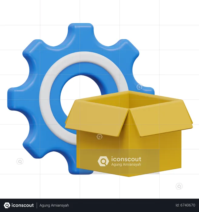 Product Solution  3D Icon