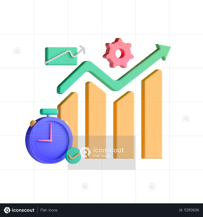 Productivity  3D Icon