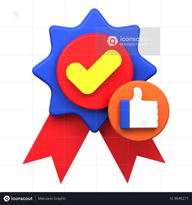 Producto de calidad  3D Icon