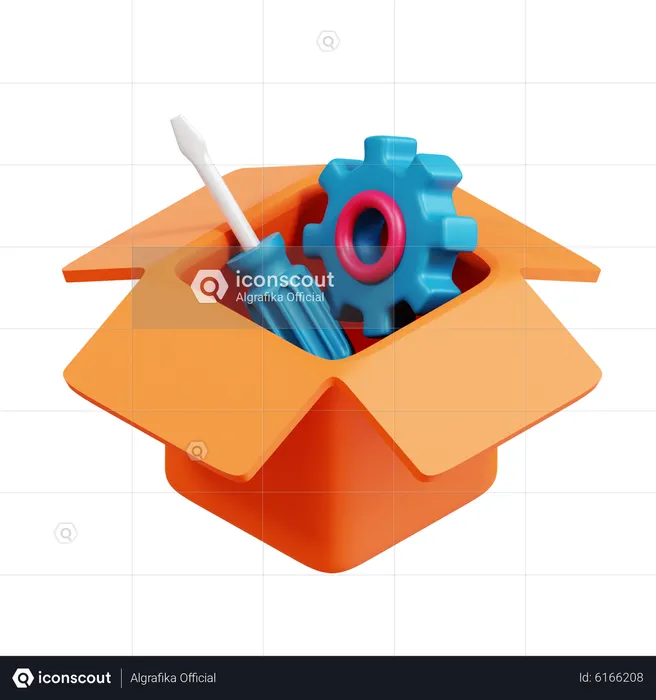 Produkt Management  3D Icon