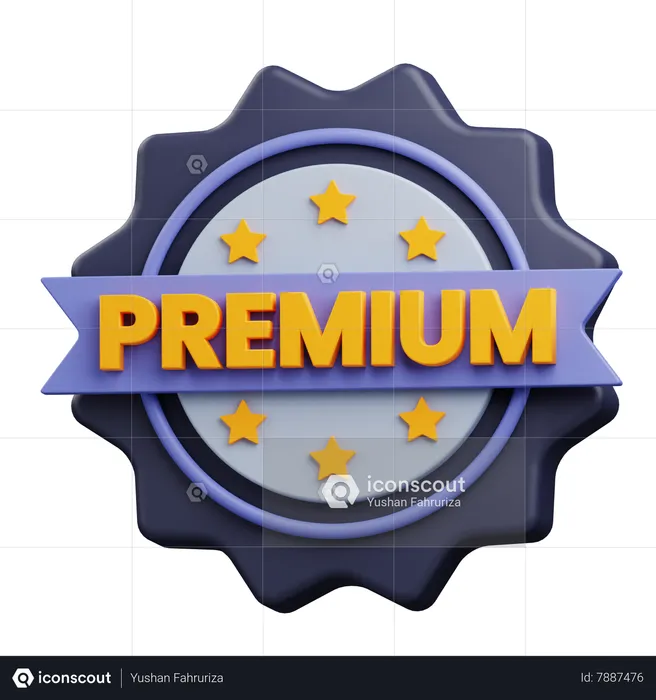 Produto premium  3D Icon