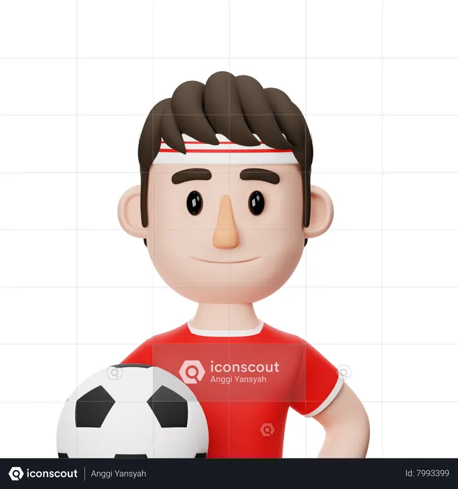 Profesor de deporte  3D Icon