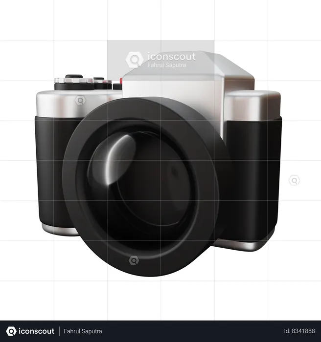 Professional Dslr Camera  3D Icon