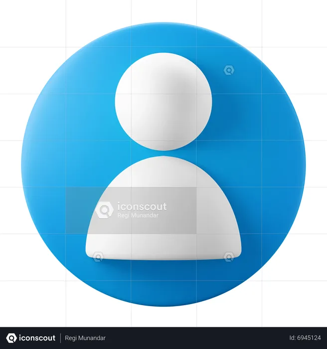 Profile Account  3D Icon