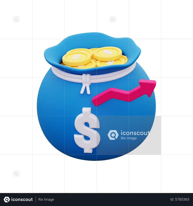 Profit  3D Icon