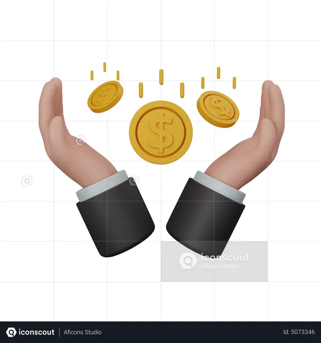 Profit  3D Icon