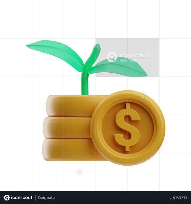 Profit  3D Icon