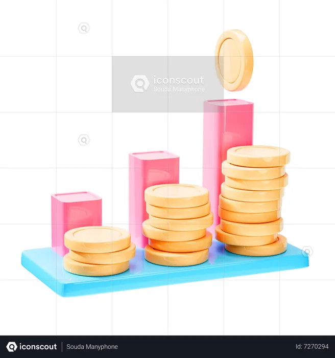 Profit  3D Icon