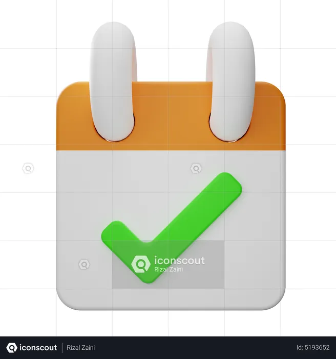 Agenda de viagens  3D Icon