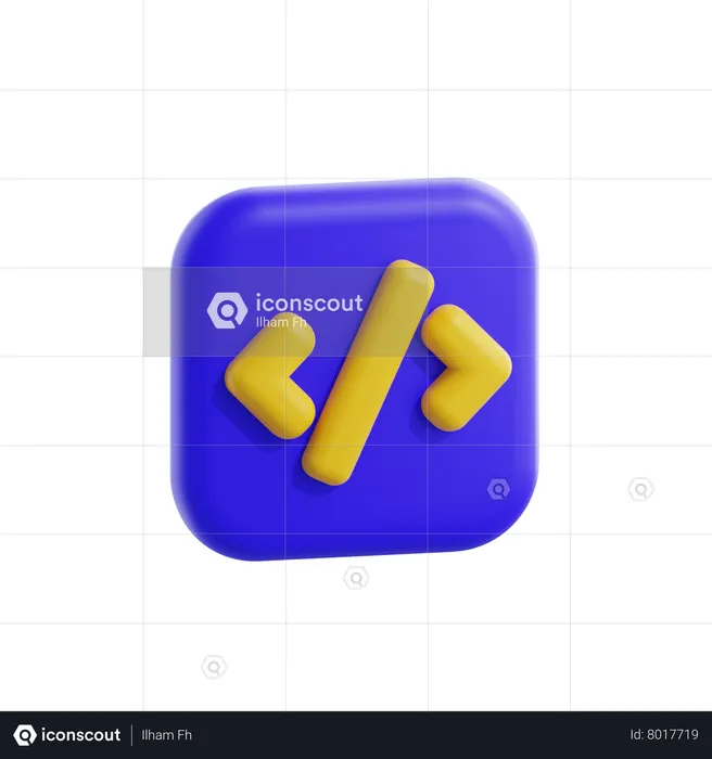 Programación  3D Icon