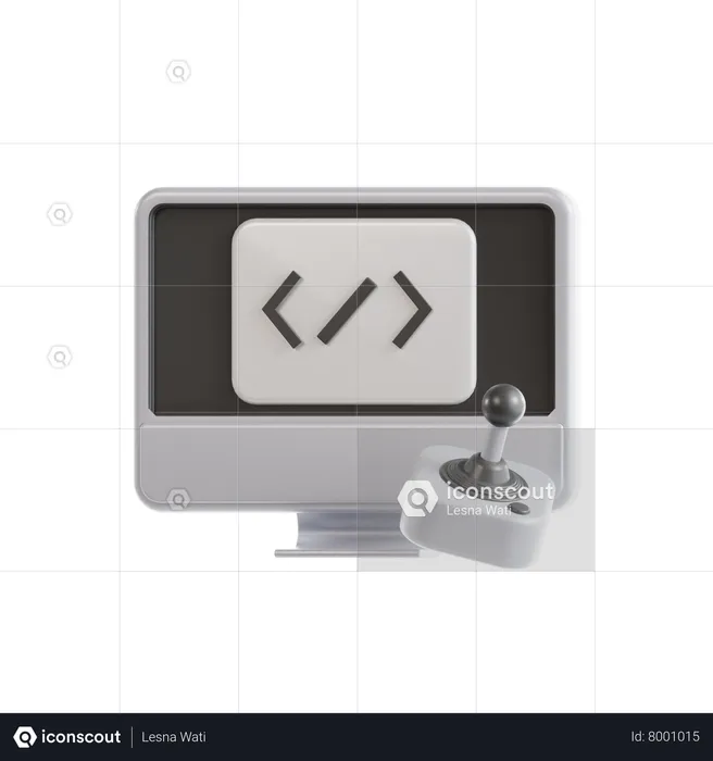 Programación de juegos  3D Icon