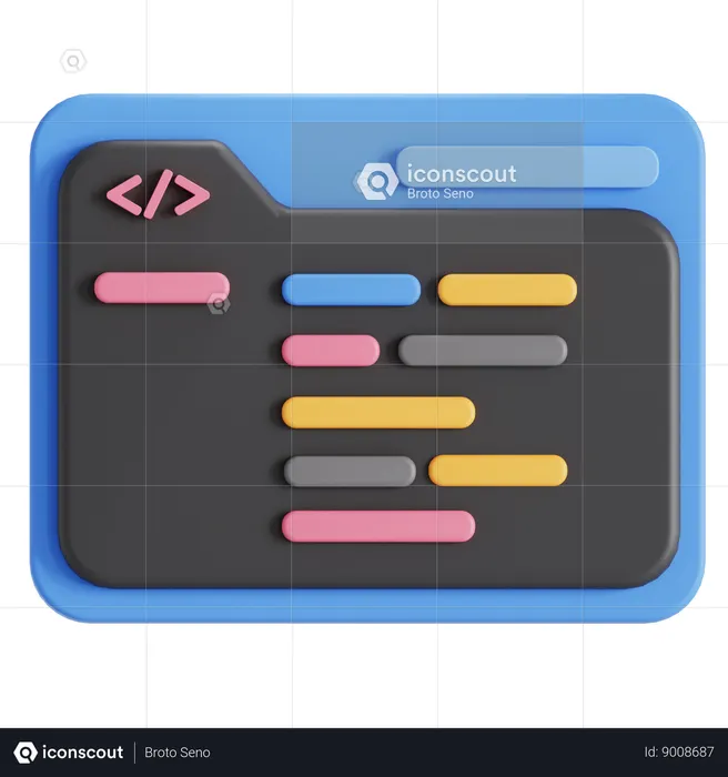 Programming 3D Icon - Free Download Design & Development 3D Icons ...