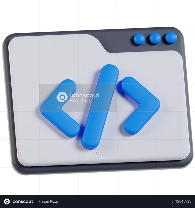 Programming  3D Icon