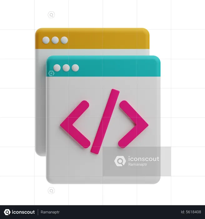 Programming  3D Icon