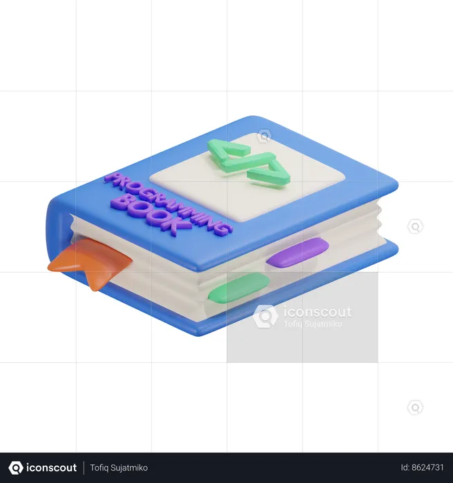 Programming Book  3D Icon