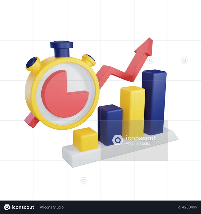 Progreso  3D Illustration