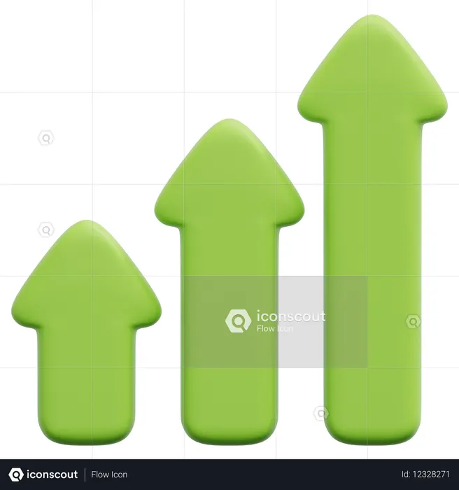 진전  3D Icon