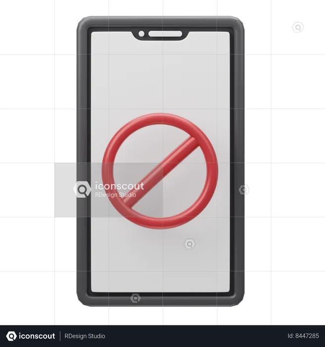 Prohibido  3D Icon