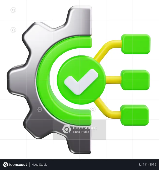 Project Management  3D Icon