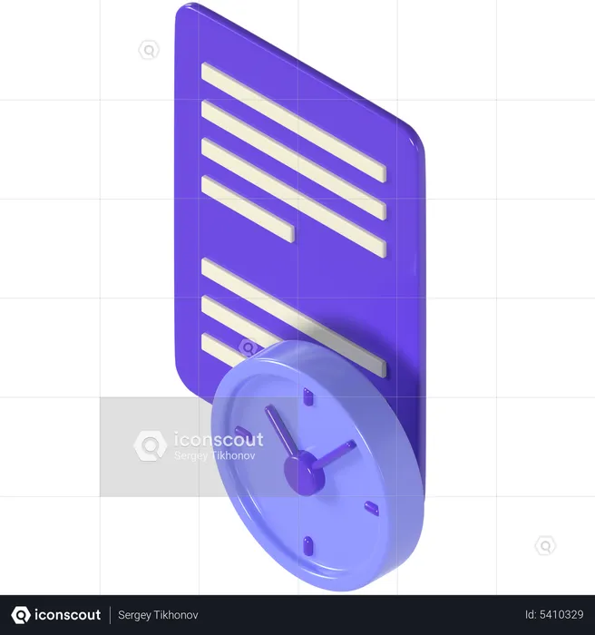 Project Paper  3D Icon