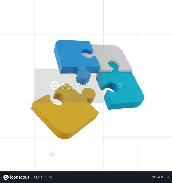 Project Puzzle  3D Icon