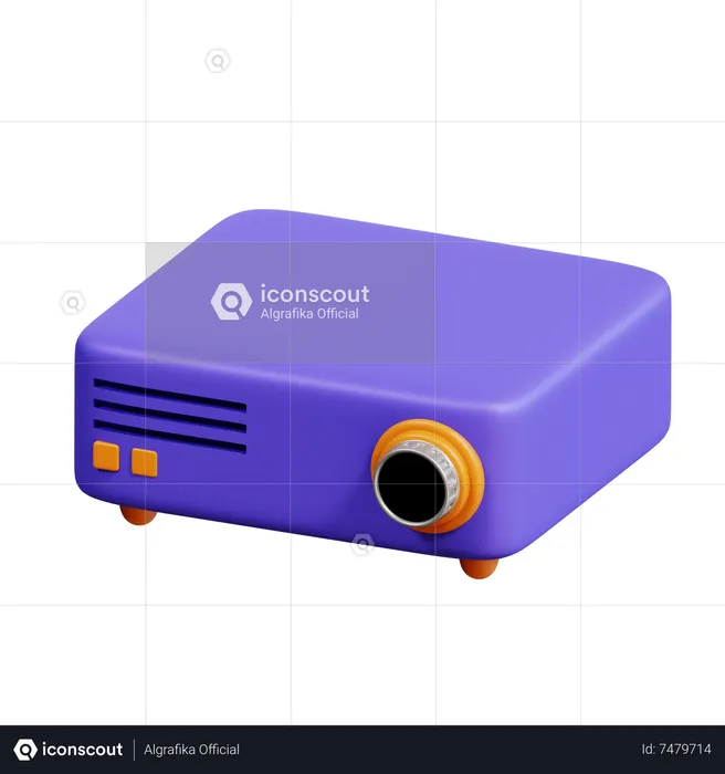 Projecteur  3D Icon